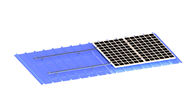 L Feet Frameless Metal Roof Solar Mounting System Aluminum Standing Seam Mount