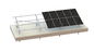 Concrete Ground Aluminium Solar Mounting Structure 88m/S PV Systems
