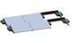 Folding Tripod Flat Roof Solar Racking Systems Windshield Mount