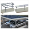 AL6005 Framed Solar Panel Carport Aluminum Residential Parking Canopy
