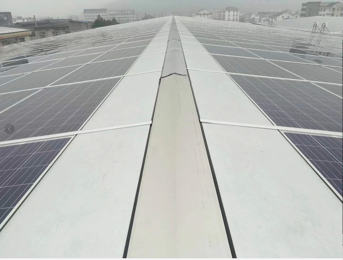 Shed Roof Waterproof Solar Carport Framed Panel Canopy Structure ...