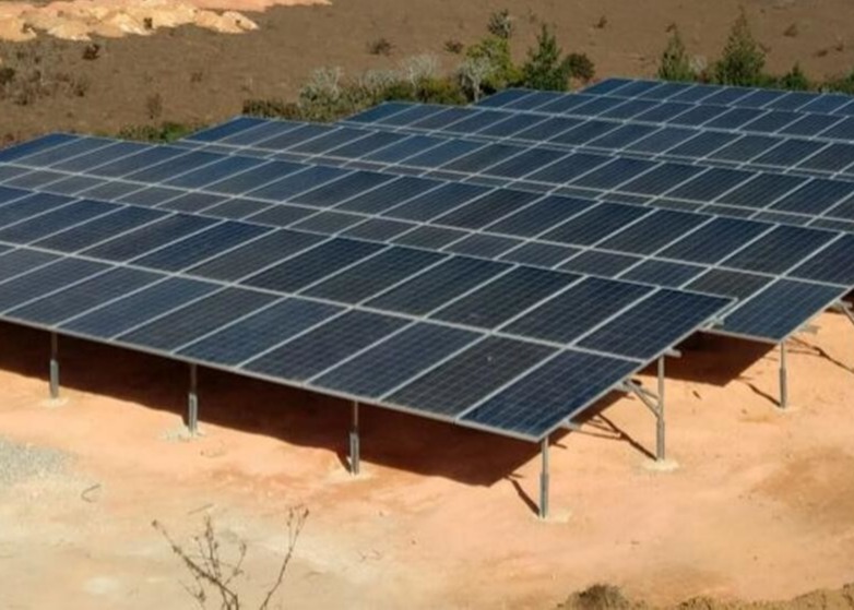 Pile Racking Installation Solar Cast In Place Concrete Pile Solar Panel Ground Mounting Frames Q235b ...