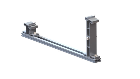 Pannello incorniciato fotovoltaico di montaggio solare della zavorra del sistema del tetto piano da 10 gradi